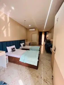 Bedroom Image of 418 Sq.ft 1 RK Apartment / Flat for sale in A3Logics Eklavya, Tonk Road Jaipur for Rs. 4000000