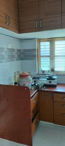 Kitchen Image of 500 Sq.ft 1 RK Villa for rent in Makarba Ahmedabad for Rs. 15100