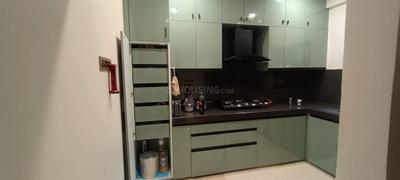 Kitchen Image of 1500 Sq.ft 3 BHK Apartment / Flat for rent in Manish Nagar Nagpur for Rs. 29000