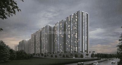 Image of 1054 Sq.ft 2 BHK Apartment / Flat for sale in Pristine O2 World, Wagholi, Pune for Rs. 11600000