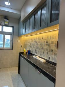 Kitchen Image of 550 Sq.ft 1 BHK Apartment / Flat for rent in Ranbir Heights, Andheri East Mumbai for Rs. 63000