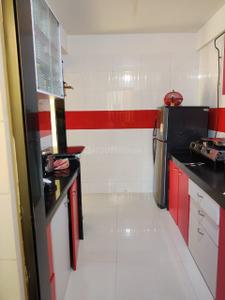 Kitchen Image of 600 Sq.ft 1 BHK Apartment / Flat for sale in DV Shree Shashwat, Mira Road East Mira Bhayandar for Rs. 8200000