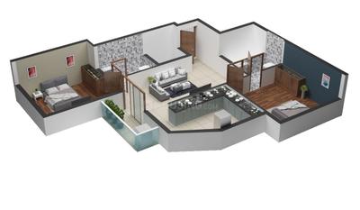 Image of 978 Sq.ft 2 BHK Apartment / Flat for sale in The Peak, Madhavaram, Chennai for Rs. 8125000
