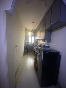 Kitchen Image of 1800 Sq.ft 3 BHK Builder Floor for rent in Lajpat Nagar New Delhi for Rs. 98000