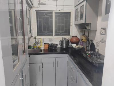 Kitchen Image of 488 Sq.ft 1 BHK Apartment / Flat for rent in Khatiwala Tank Indore for Rs. 16000