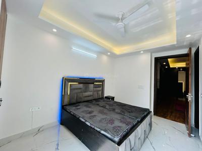 Bedroom Image of 841 Sq.ft 2 BHK Builder Floor for rent in Saket New Delhi for Rs. 18500