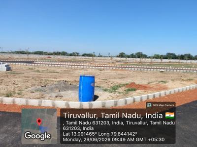 Image of 1200 Sq.ft Residential Plot / Land for sale in Kadambathur, Chennai for Rs. 1200000