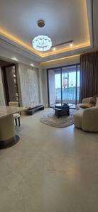 Living Room Image of 1420 Sq.ft 3 BHK Apartment / Flat for sale in Mansion Sky Meridian, Tathawade Pune for Rs. 10500000