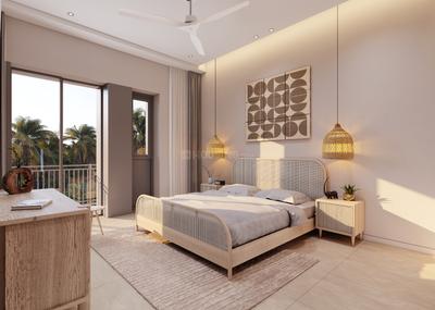 Bedroom Image of 1200 Sq.ft 2 BHK Apartment / Flat for sale in Panjim Goa for Rs. 12800000