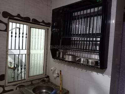 Kitchen Image of 680 Sq.ft 2 BHK Independent House for rent in Hansol Ahmedabad for Rs. 15000