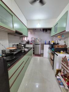 Kitchen Image of 853 Sq.ft 2 BHK Apartment / Flat for sale in Vision Shriram Corner Phase 2, Dhayari Pune for Rs. 6500000