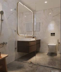 Bathroom Image of 1225 Sq.ft 3 BHK Apartment / Flat for sale in Sobha Elysia, Gujarat International Finance Tec City Gandhinagar for Rs. 25900000