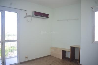 Bedroom Image of 1300 Sq.ft 3 BHK Apartment / Flat for rent in Unitech Uniworld City, New Town Kolkata for Rs. 42000