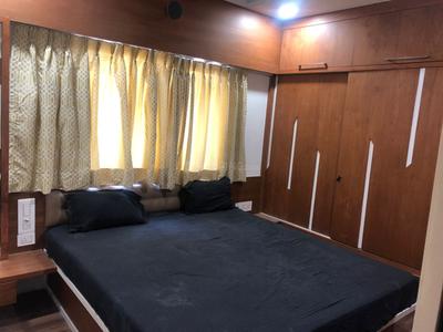 Bedroom Image of 1500 Sq.ft 3 BHK Apartment / Flat for rent in Makarba Ahmedabad for Rs. 52000