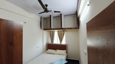 Bedroom Image of 900 Sq.ft 2 BHK Builder Floor for rent in Mahadevapura Bengaluru for Rs. 37000