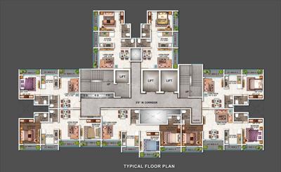 Image of 590 Sq.ft 1 BHK Apartment / Flat for sale in MK Proud, Nalasopara West, Nala Sopara for Rs. 2800000