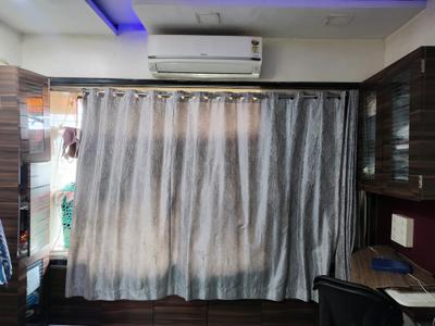 Bedroom Image of 530 Sq.ft 1 BHK Apartment / Flat for rent in Rutu Enclave, Kasarvadavali Thane for Rs. 16000