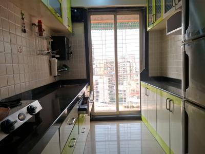 Kitchen Image of 1100 Sq.ft 2 BHK Apartment / Flat for rent in Kharghar Navi Mumbai for Rs. 40000