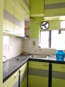 Kitchen Image of 900 Sq.ft 2 BHK Apartment / Flat for rent in Primarc Southwinds, Rajpur Kolkata for Rs. 25000