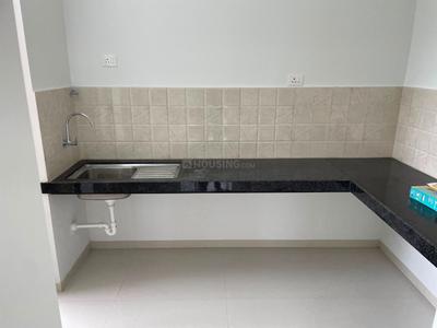 Kitchen Image of 725 Sq.ft 2 BHK Apartment / Flat for rent in Shapoorji Pallonji Sensorium Phase I, Maan Pune for Rs. 26000