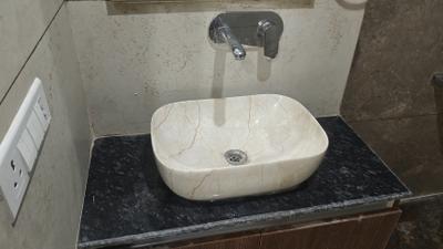 Bathroom Image of 1050 Sq.ft 1 BHK Builder Floor for rent in Sector 46 Gurgaon for Rs. 38000