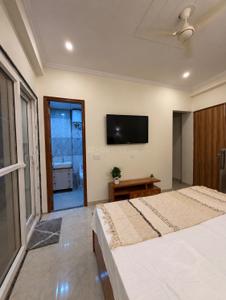 Bedroom Image of 400 Sq.ft 1 RK Studio for rent in HUDA Plot Sector 42, Sector 42 Gurgaon for Rs. 26500