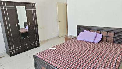 Bedroom Image of 1000 Sq.ft 3 BHK Apartment / Flat for rent in Samved Green Valley, Sargasan Gandhinagar for Rs. 30000