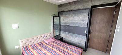 Bedroom Image of 660 Sq.ft 1 BHK Apartment / Flat for rent in Vishesh Balaji Symphony, Shilottar Raichur Navi Mumbai for Rs. 22000