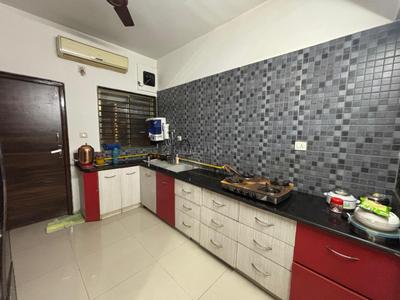 Kitchen Image of 1375 Sq.ft 3 BHK Apartment / Flat for sale in Deep Indraprasth 5, Prahlad Nagar Ahmedabad for Rs. 21500000