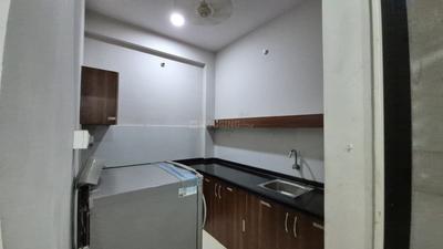 Kitchen Image of 450 Sq.ft 1 BHK Builder Floor for rent in Mahalakshmi Nagar Indore for Rs. 17000
