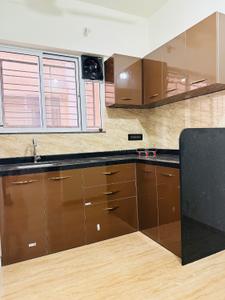Kitchen Image of 600 Sq.ft 1 BHK Apartment / Flat for rent in Kumar Vtp Cygnus Nation R1 Tower 7, Manjari Khurd Pune for Rs. 20000
