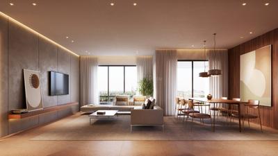 Hall Image of 3318 Sq.ft 4 BHK Apartment / Flat for sale in Swati Premier, Shantipura Ahmedabad for Rs. 16500000