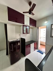 Kitchen Image of 672 Sq.ft 2 BHK Apartment / Flat for rent in Ashtavinayak City, Fursungi Pune for Rs. 24000