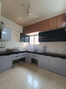 Kitchen Image of 1750 Sq.ft 3.5 BHK Apartment / Flat for rent in Dhankawade Patil Township, Dhankawadi Pune for Rs. 50000