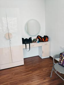Bedroom Image of 1471 Sq.ft 2 BHK Apartment / Flat for rent in Sanklecha The Metrozone, Indira Nagar Nashik for Rs. 25000