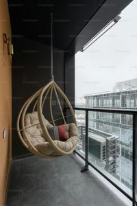 Balcony Image of 1800 Sq.ft 3 BHK Apartment / Flat for sale in Puppalaguda Hyderabad for Rs. 12600000