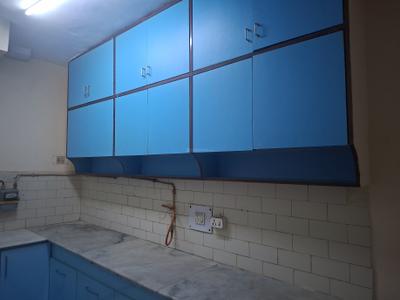 Kitchen Image of 1400 Sq.ft 3 BHK Apartment / Flat for rent in Saransh Apartments, Patparganj New Delhi for Rs. 46000