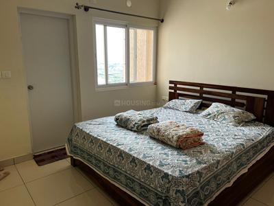 Bedroom Image of 1085 Sq.ft 2 BHK Apartment / Flat for rent in Prestige Jindal City, Anchepalya Bengaluru for Rs. 45000