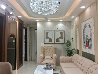 Living Room Image of 800 Sq.ft 3 BHK Builder Floor for sale in Hastsal New Delhi for Rs. 5000000