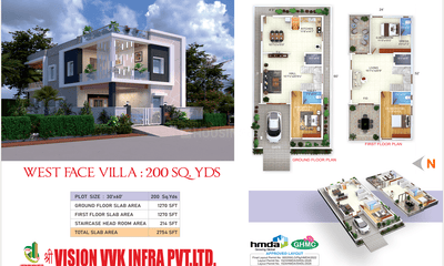 Image of 2264 Sq.ft 4 BHK Villa for sale in Medchal, Secunderabad for Rs. 9900000