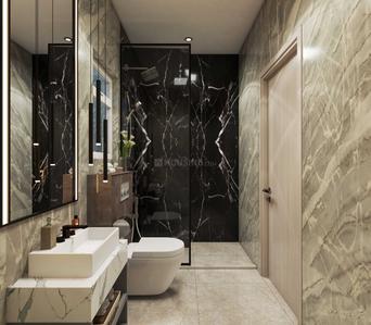 Bathroom Image of 700 Sq.ft 2 BHK Apartment / Flat for sale in Drushti Sapphire, Ghatkopar East Mumbai for Rs. 15700000