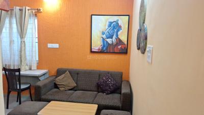 Living Room Image of 700 Sq.ft 1 BHK Builder Floor for rent in Hulimavu Bengaluru for Rs. 19000