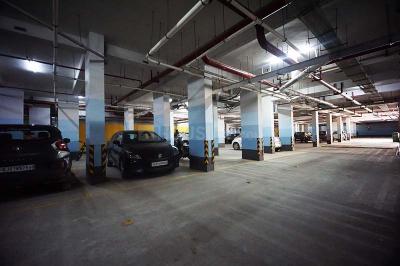 Parking Area Image of 1485 Sq.ft 3 BHK Apartment / Flat for sale in Zion Skyfield, Bopal Ahmedabad for Rs. 8300000