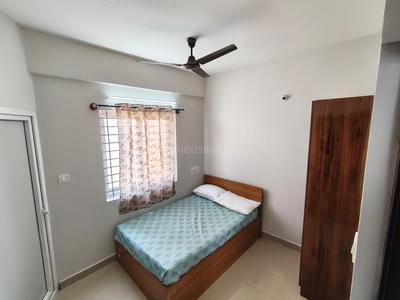 Bedroom Image of 550 Sq.ft 1 BHK Independent House for rent in Marathahalli Bengaluru for Rs. 21000