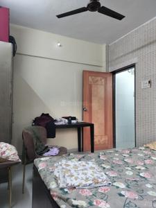 Bedroom Image of 652 Sq.ft 1 BHK Apartment / Flat for rent in Kopar Khairane Navi Mumbai for Rs. 30000