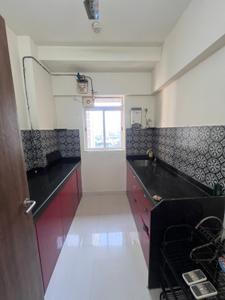 Kitchen Image of 680 Sq.ft 1 BHK Apartment / Flat for sale in Lodha Amara, Kolshet Thane for Rs. 7800000