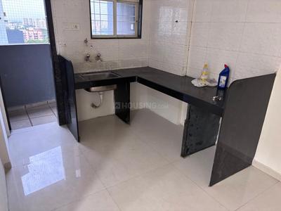 Kitchen Image of 702 Sq.ft 1 BHK Apartment / Flat for sale in Vishal Krishnas Blessing A B C Building, Hadapsar Pune for Rs. 5300000