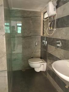 Common Bathroom Image of 740 Sq.ft 1 BHK Apartment / Flat for sale in Sanghvi S3 Skyrise, Mira Road East Mira Bhayandar for Rs. 7200000