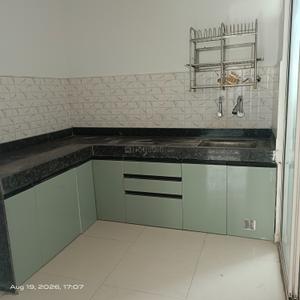 Kitchen Image of 930 Sq.ft 3 BHK Apartment / Flat for sale in Majestique Rhythm County, Handewadi Pune for Rs. 8800000