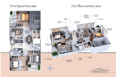 Image of 1500 Sq.ft 3 BHK Builder Floor for sale in Manish Nagar, Nagpur for Rs. 7000000